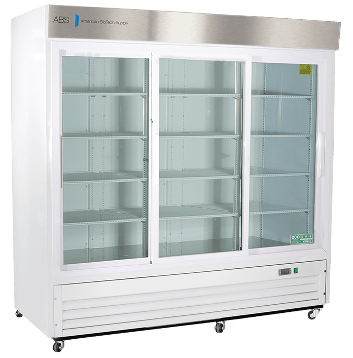 American Biotech Supply - ABT-HC-LS-69 - 69 Cu. Ft. Capacity Standard Glass Door Laboratory Refrigerator