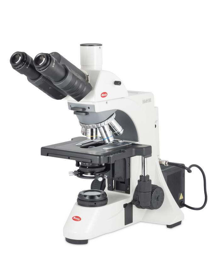 Motic Instruments - 1100100404311 - BA410E 3WLED Trinocular Sextuple Upright Microscopes (Light Split 80/20)