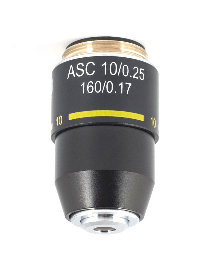 Motic Instruments - 1101001701542 - Achromatic Super Contrast Objective 10X/0.25