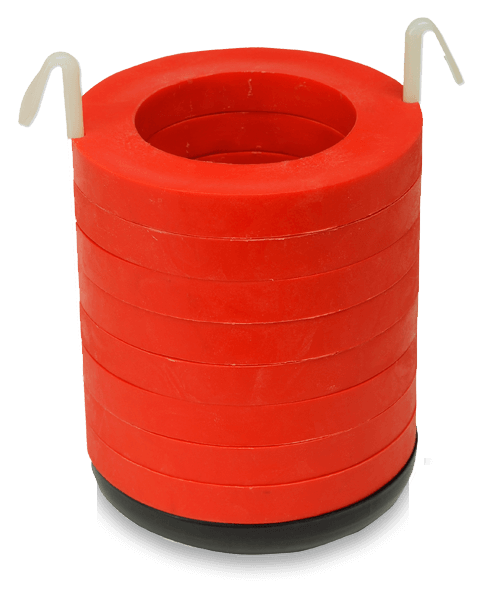 Beckman Coulter - 339108 - 62mm Diameter Polypropylene Tube Adapter Assembly for Multi-Disc, Quantity of One