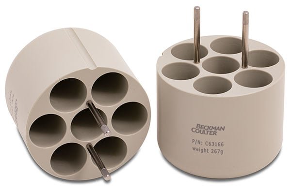 Beckman Coulter - C63166 - 50ml Tube Adapter, 7 Tubes per Adapter