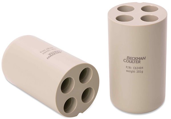Beckman Coulter - C63404 - 15ml Conical Tube Adapter, 4 Tubes per Adapter