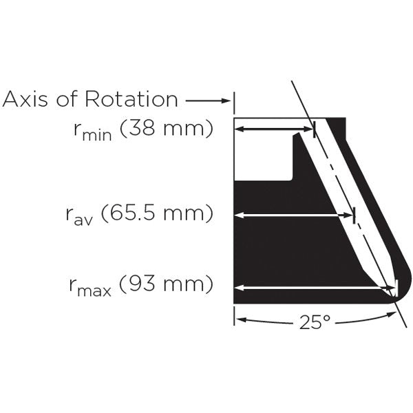 Beckman Coulter - 364680 - C1015 Fixed-Angle Conical Tube Rotor, Aluminum