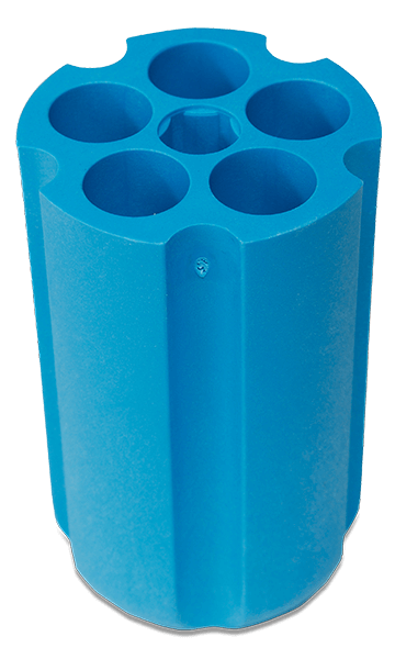 Beckman Coulter - 356995 - 18mm Diameter Polypropylene Tube Round, Bottom Adapter-Quantity of One