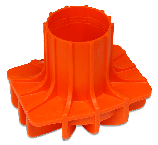 Beckman Coulter - 392079 - 60mm Diameter Polypropylene Bottle Adapter, Quantity of Four
