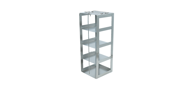 CF-4-L375 - Vertical Rack for Large 3.75" Boxes, Holds 4 Boxes