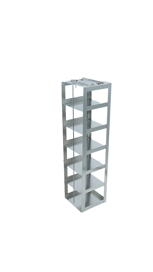 CF-6-L375 - Vertical Rack for Large 3.75" Boxes, Holds 6 Boxes