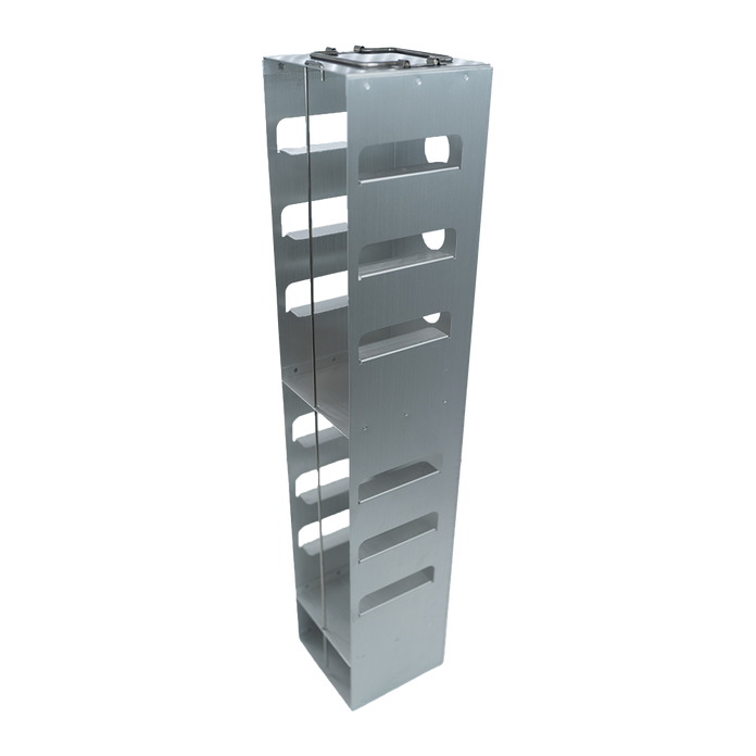 CFA-9-3 - Aluminum Vertical Rack for 3" Boxes, Holds 9 Boxes
