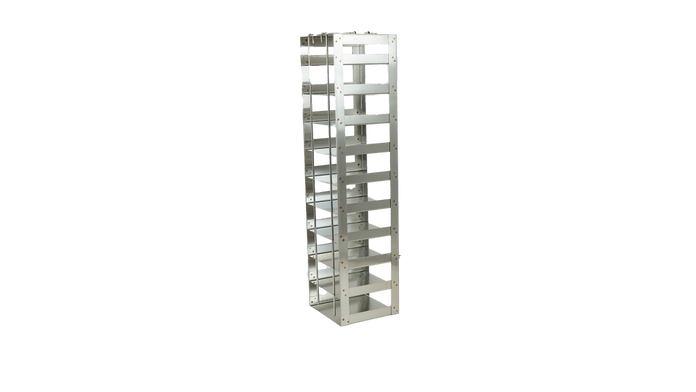 Crystal Industries - CFM-1005 - Vertical Rack for 50-Cell 0.5ml Microtube Boxes, Holds 20 Boxes