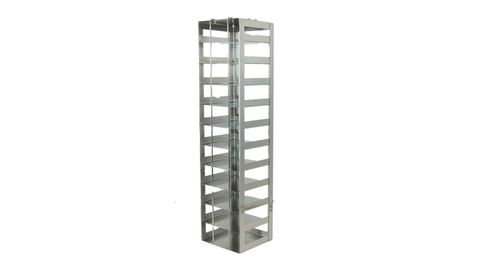 CFM-1115 - Vertical Rack for 50-Cell 1.5ml Microtube Boxes, Holds 22 Boxes