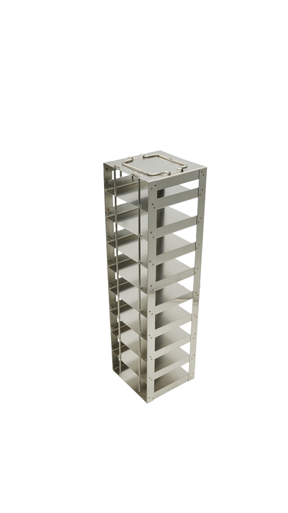CFM-905 - Vertical Rack for 50-Cell 0.5ml Microtube Boxes, Holds 18 Boxes