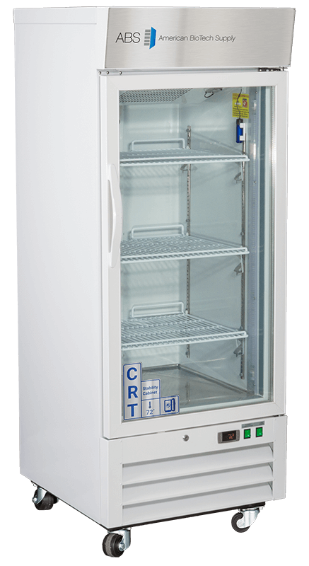 American Biotech Supply - CRT-ABT-HC-S12G - 12 Cu. Ft. Upright Controlled Room Temperature Cabinet, Glass Door