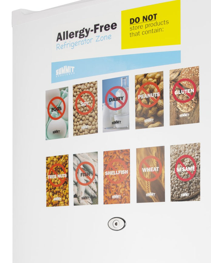 Accucold - AZAR2W - 19" Wide Allergy-Free All-Refrigerator