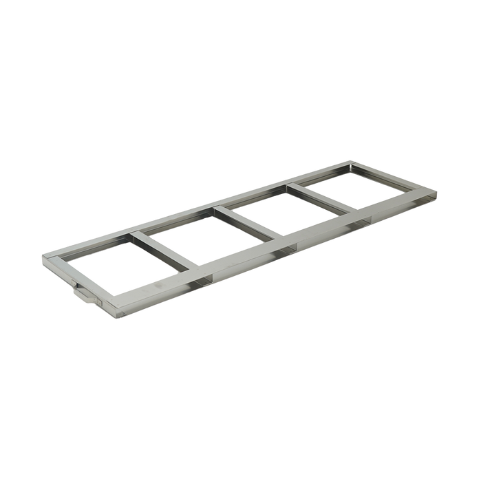 F-C-4R9953-4 - Stainless Steel Frame for Four Baxter/Fenwal C-4R9953 Aluminum Canisters