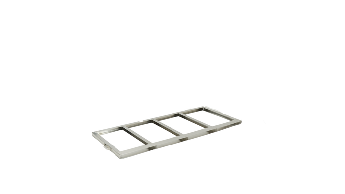 F-C-91D-4 - Stainless Steel Frame for 4X Stericon C-91D Aluminum Canisters