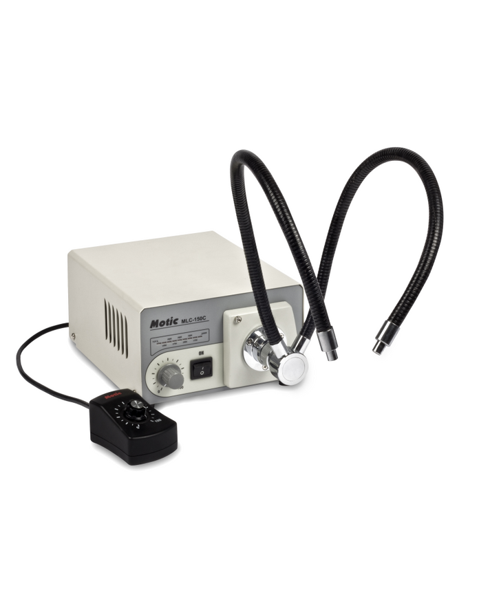 Motic Instruments - 1101002000142 - Gooseneck Bifurcated Light Guide for Stereomicroscopes