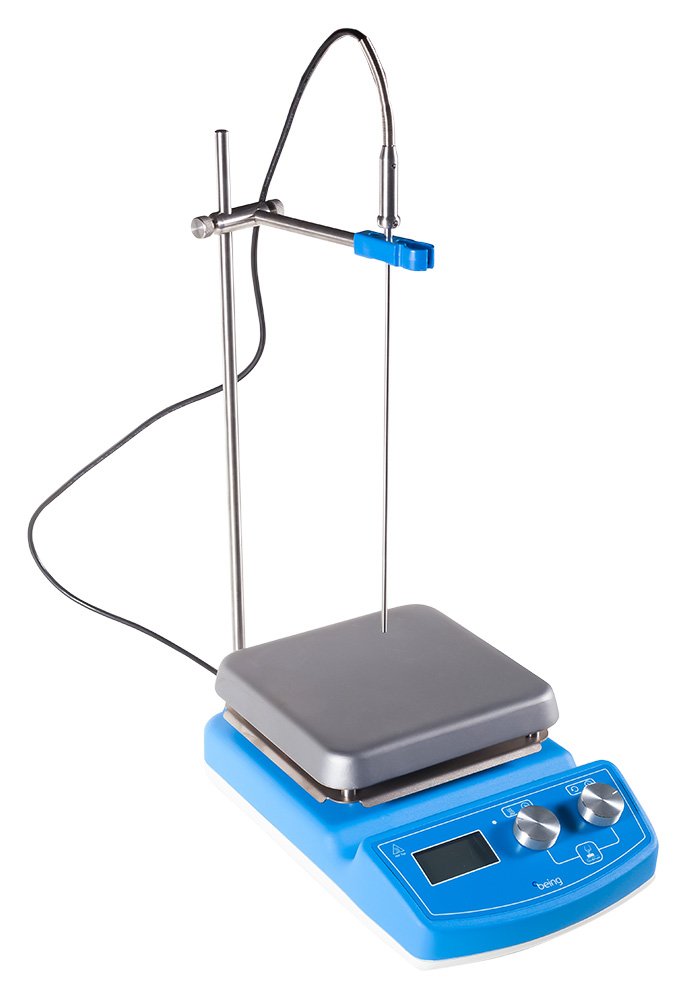 Being - BMA150912U - Square Plate Magnetic Heated Stirrer