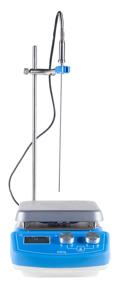 Being - BMS-07A3 - Square Plate Magnetic Heated Stirrer, 3L