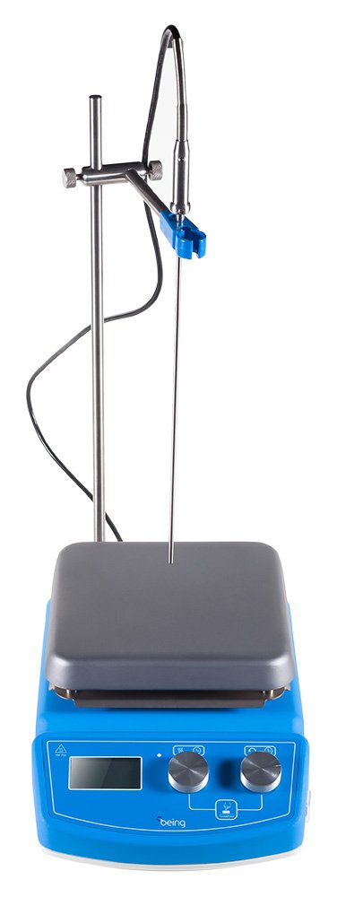 Being - BMS-07A3 - Square Plate Magnetic Heated Stirrer, 3L