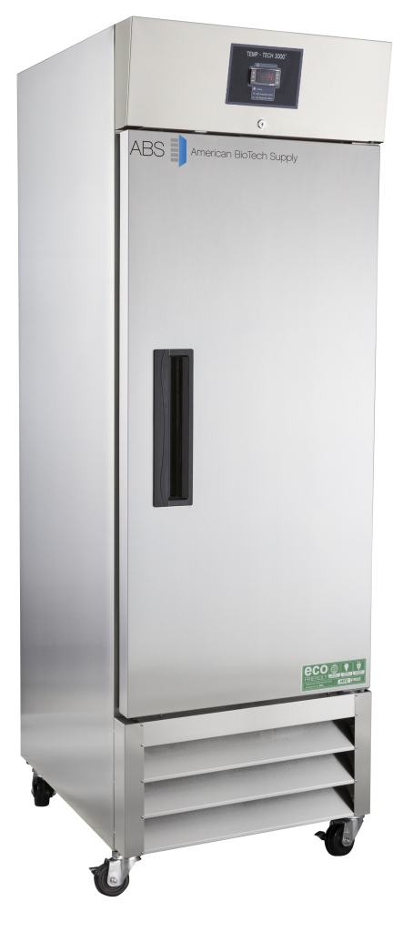 American Biotech Supply - ABT-HC-SSP-23 - 23 Cu. Ft. Capacity Premier Stainless Steel Laboratory Refrigerator