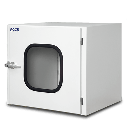ESCO - EPB-B606060-U1 - Infinity® Pass Boxes, Mechanical Interlock, UV (Switch, Interlock), Stainless steel (SS) Doors, Polycarbonate Viewing Window