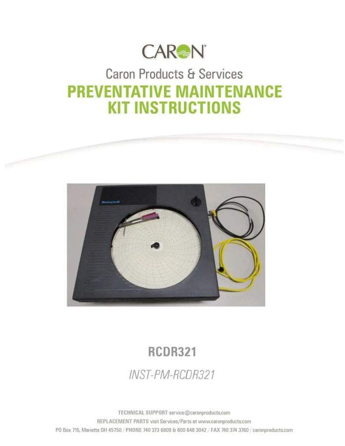 Caron - RCDR321 - Side-Mounted Temperature/Humidity Recorder