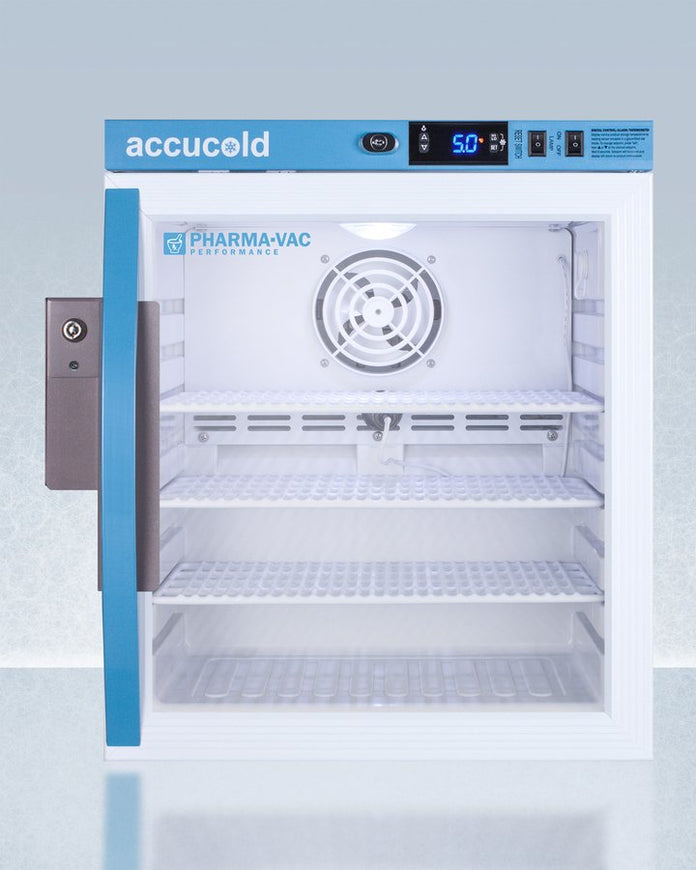 Accucold - ARG1PV456 - 1 Cu. Ft. Compact Vaccine Refrigerator, Certified to NSF/ANSI 456 Vaccine Storage Standard