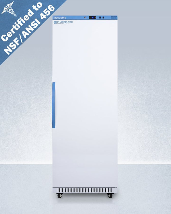 Accucold - ARS18PV456 - 18 Cu. Ft. Upright Vaccine Refrigerator, Certified to NSF/ANSI 456 Vaccine Storage Standard