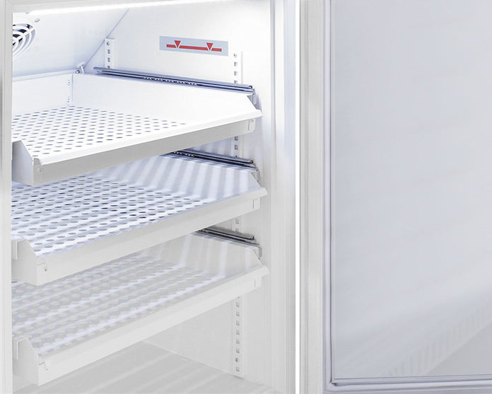 Accucold - ARS6MLDR - 6 Cu. Ft. ADA Height Laboratory Refrigerator with Removable Drawers