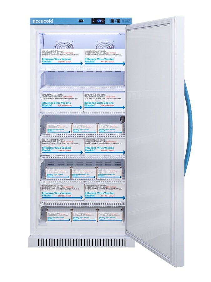 Accucold - ARS8PVLHD - 8 Cu.Ft. Upright Vaccine Refrigerator, Left Hand Door