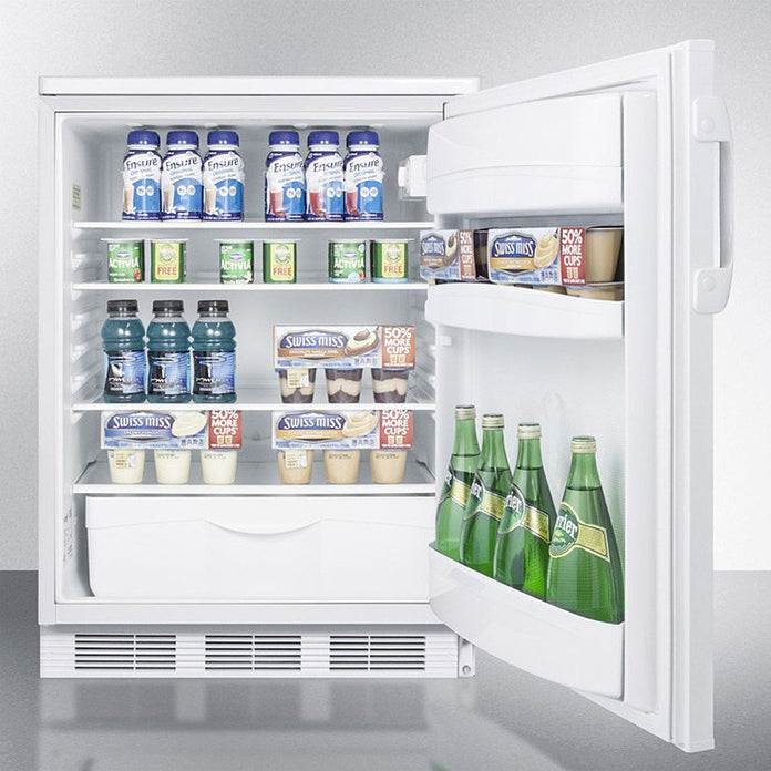 Accucold - FF6LWLHD - 24" Wide All-Refrigerator, Left Hand Door