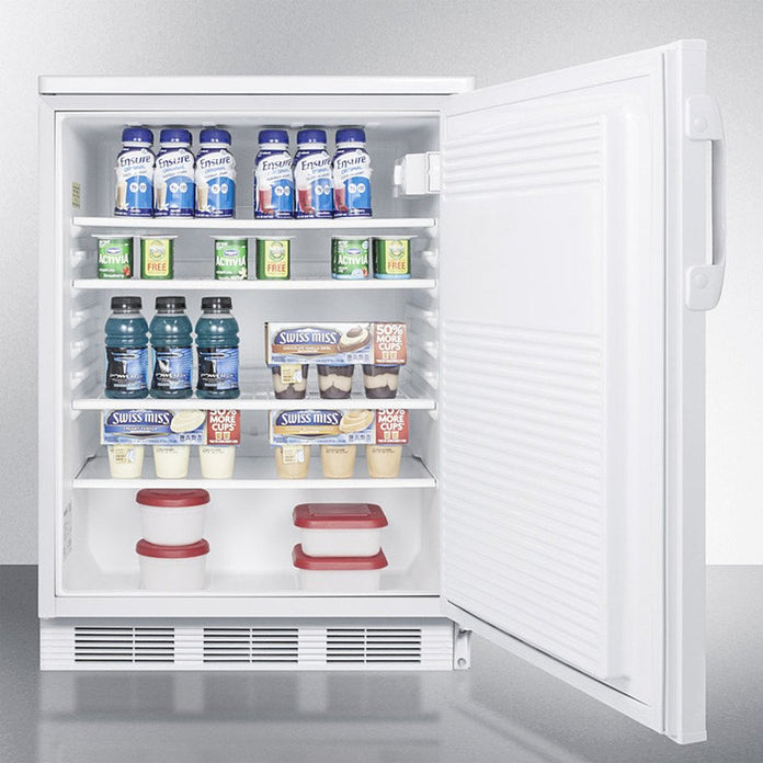 Accucold - FF7LWBILHD - 24" Wide Built-In All-Refrigerator, Left Hand Door