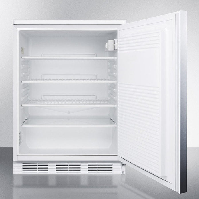Accucold - FF7LWBISSHHLHD - 24" Wide Built-In All-Refrigerator, Left Hand Door