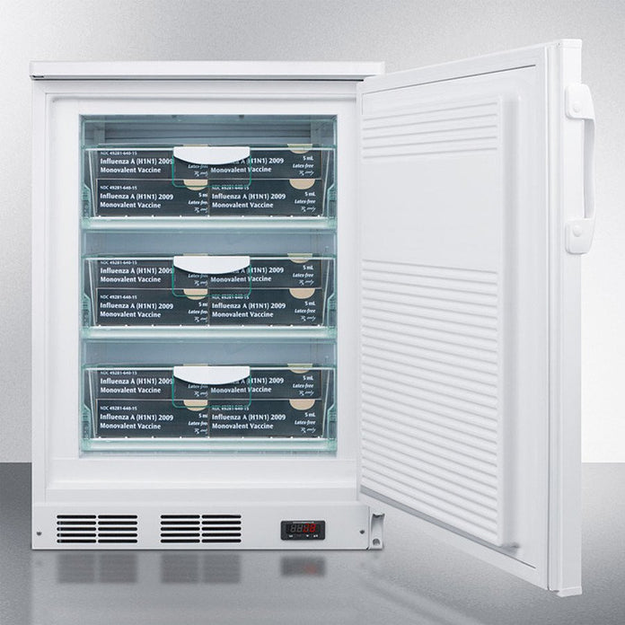 Accucold - FF7LWBIVACLHD - 24" Wide Built-In All-Refrigerator, Left Hand Door