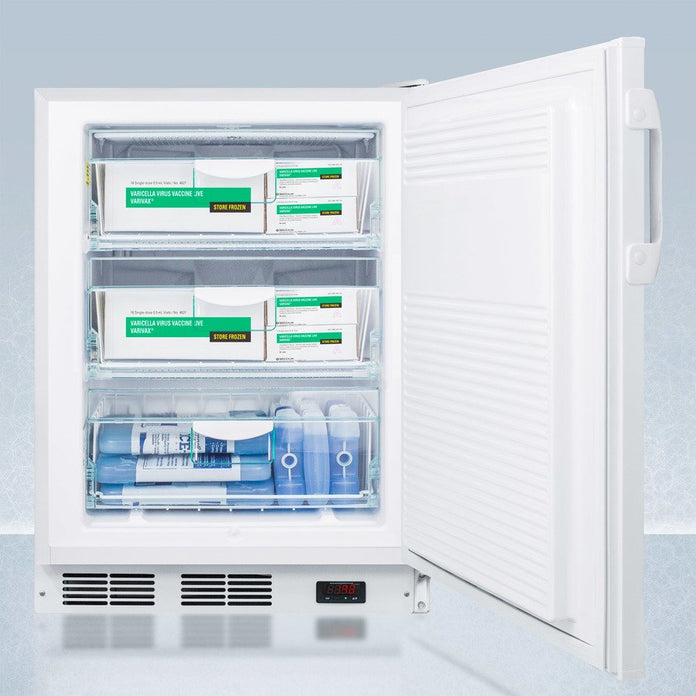 Accucold - VT65MLMEDADALHD - 24" Wide All-Freezer, ADA Compliant, Left Hand Door