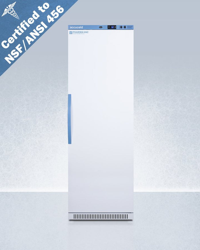 Accucold - ARS15PV456 - 15 Cu. Ft. Upright Vaccine Refrigerator, Certified to NSF/ANSI 456 Vaccine Storage Standard