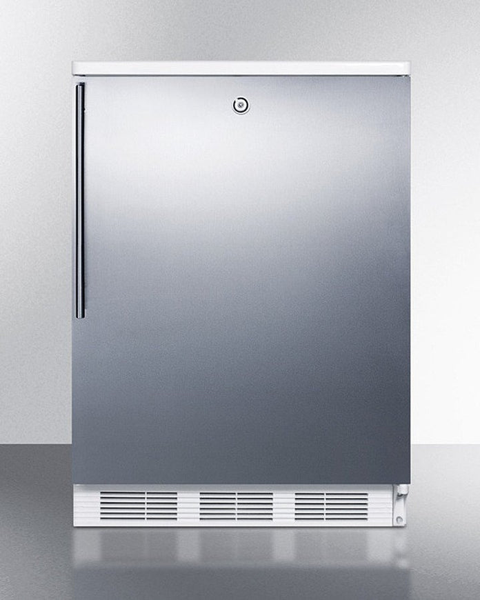 Accucold - CT66LWSSHV - 24" Wide Refrigerator-Freezer
