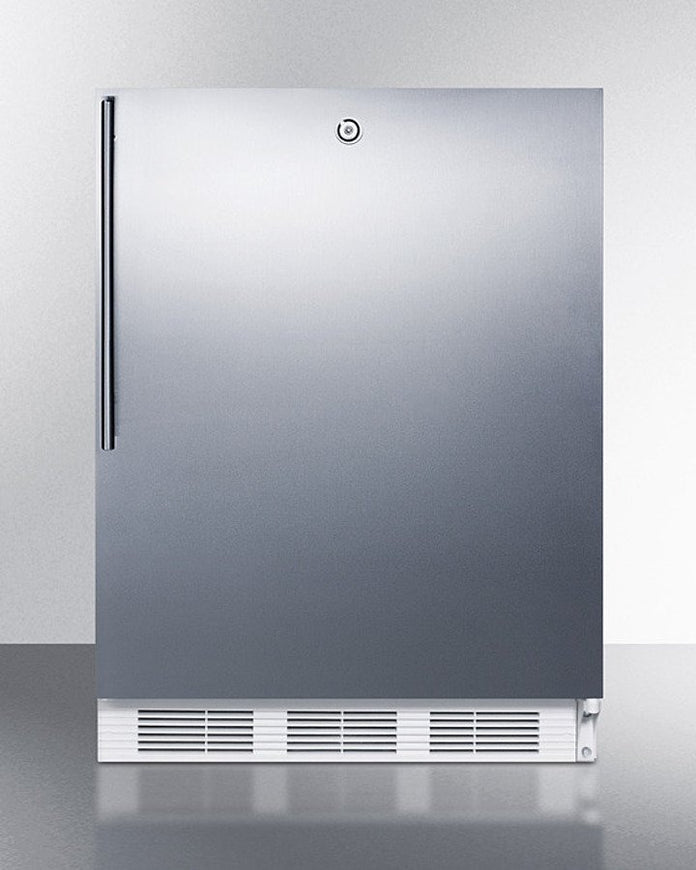 Accucold - FF7LWBISSHVADALHD - 24" Wide Built-In All-Refrigerator, ADA Compliant, Left Hand Door