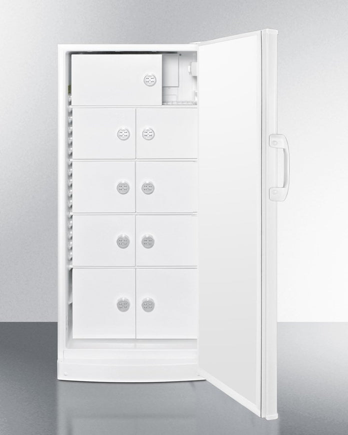 Accucold - FFAR10LOCKERLHD - 24" Wide All-Refrigerator, Left Hand Door
