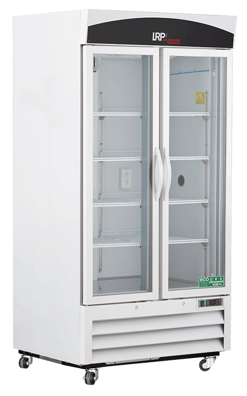 Lab Research Products - LRP-HC-CB-36 - 36 Cu. Ft. Basic Series Glass Door Chromatography Refrigerator
