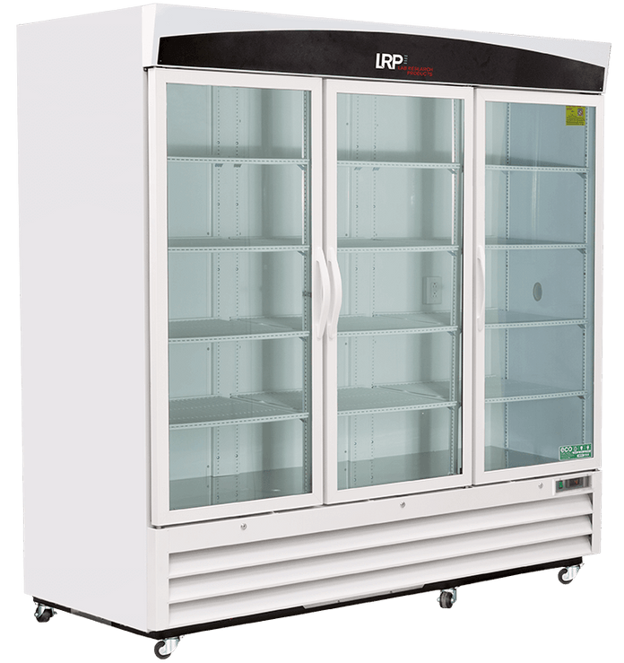 Lab Research Products - LRP-HC-CB-72 - 72 Cu. Ft. Basic Series Glass Door Chromatography Refrigerator