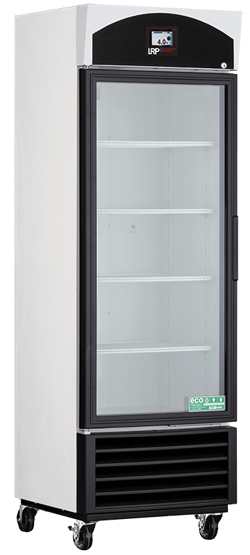 Lab Research Products - LRP-HC-19-TS-LH - 19 Cu. Ft. TempLog Plus Series Glass Door Laboratory Refrigerator, Left Hinged