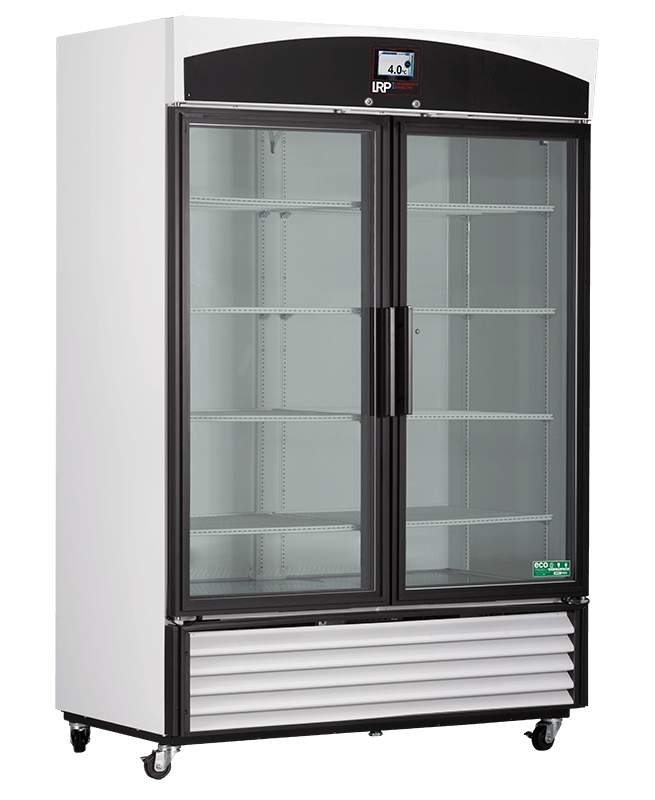 Lab Research Products - LRP-HC-49-TS - 49 Cu. Ft. TempLog Plus Series Glass Door Laboratory Refrigerator