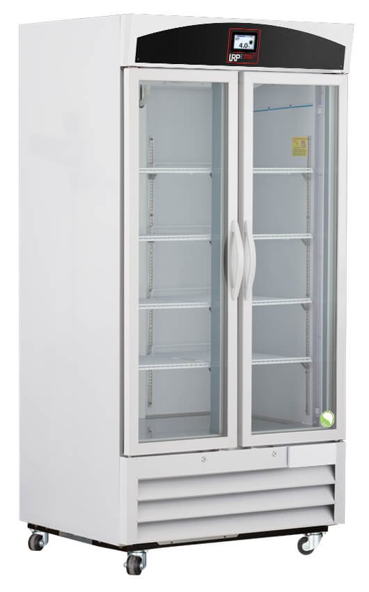 Lab Research Products - LRP-HC-LP-TS - TempLog Plus Series Laboratory Glass Door Refrigerator