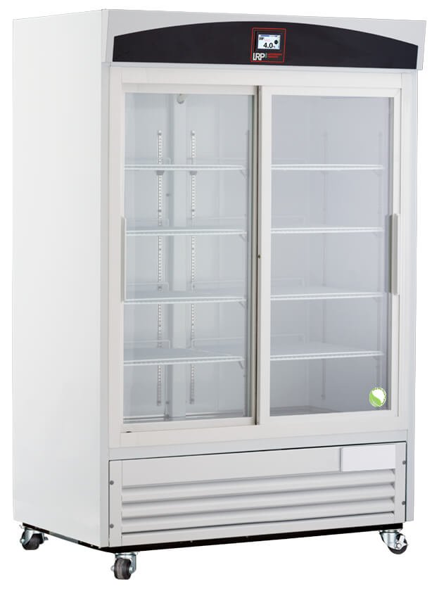 Lab Research Products - LRP-HC-LP-TS - TempLog Plus Series Laboratory Glass Door Refrigerator