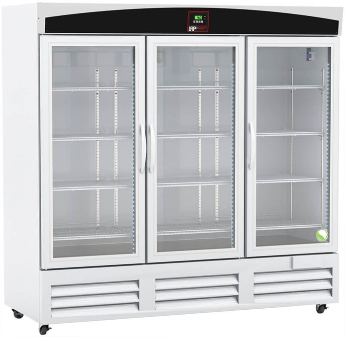 Lab Research Products - LRP-HC-LP - Plus Series Glass Door Laboratory Refrigerator
