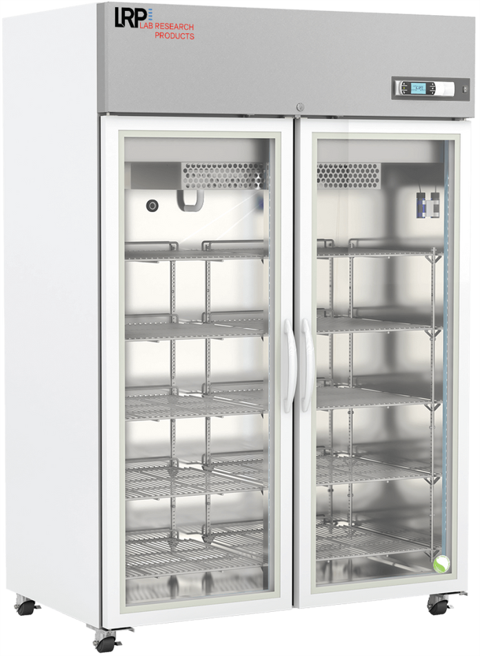 Lab Research Products (LRP) - LRP-HC-PL - Premium Laboratory Glass Door Refrigerator