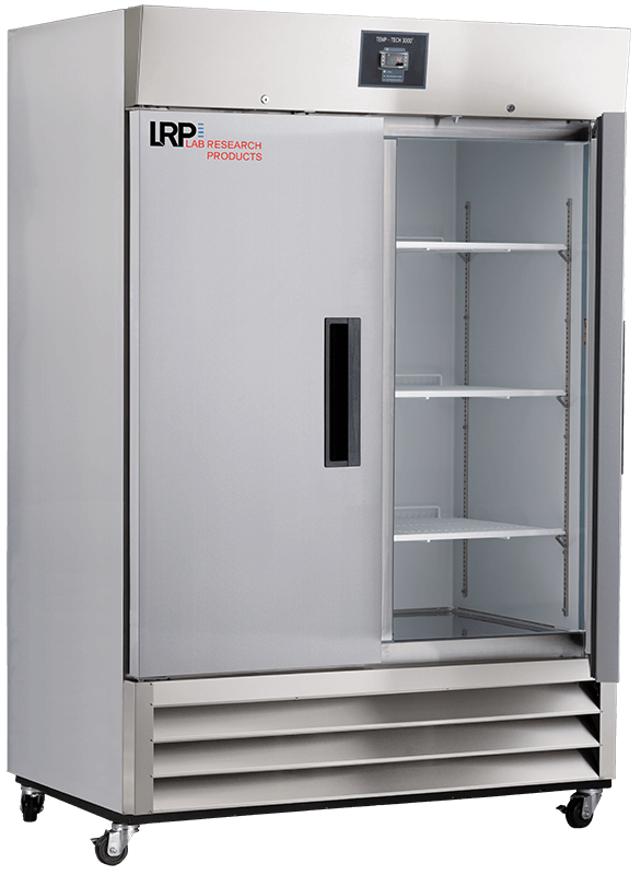 Lab Research Products - LRP-HC-SSP-49 - 49 Cu. Ft. Plus Series Solid Door Stainless Steel Laboratory Refrigerator