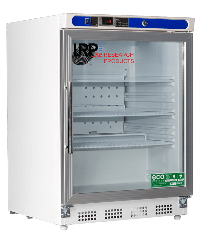 Lab Research Products (LRP) - LRP-HC-UCBI-0404G - 4.6 Cu. Ft. Plus Series Undercounter Refrigerator, Built-In Glass Door