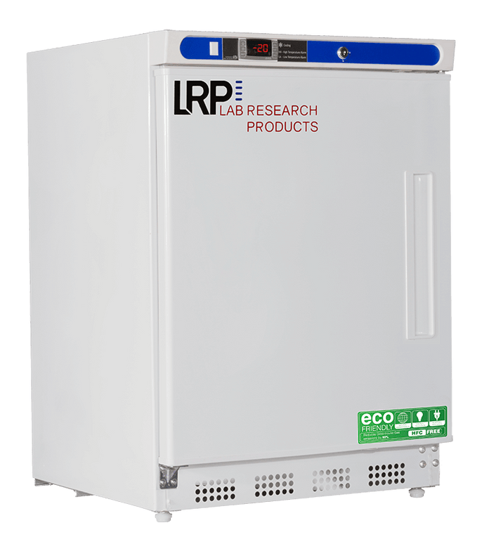 Lab Research Products - LRP-HC-UCBI-0420-LH - 4.2 Cu. Ft. Capacity Plus Series Undercounter Built in Freezer, Left Hinged